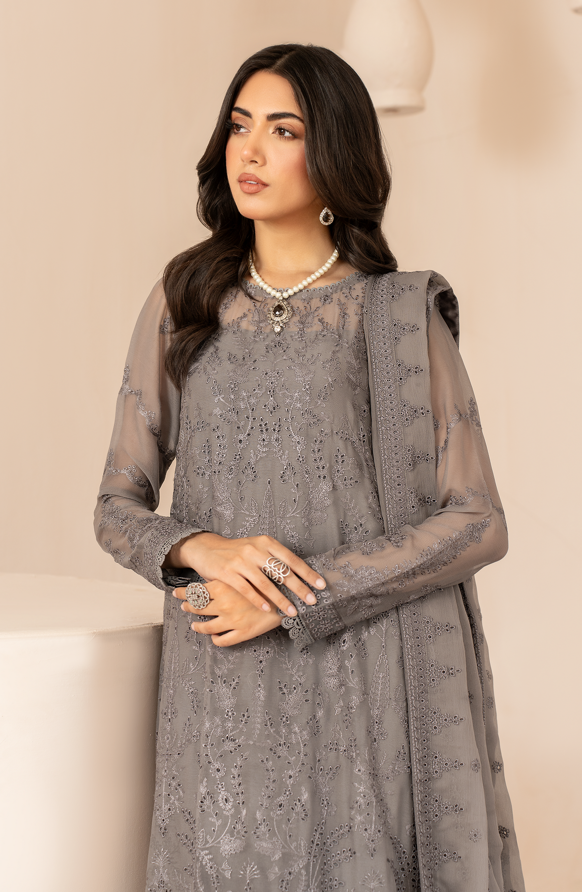 Zarif | Chiffon Edit | ZL 05 AYMAH - House Of Hania