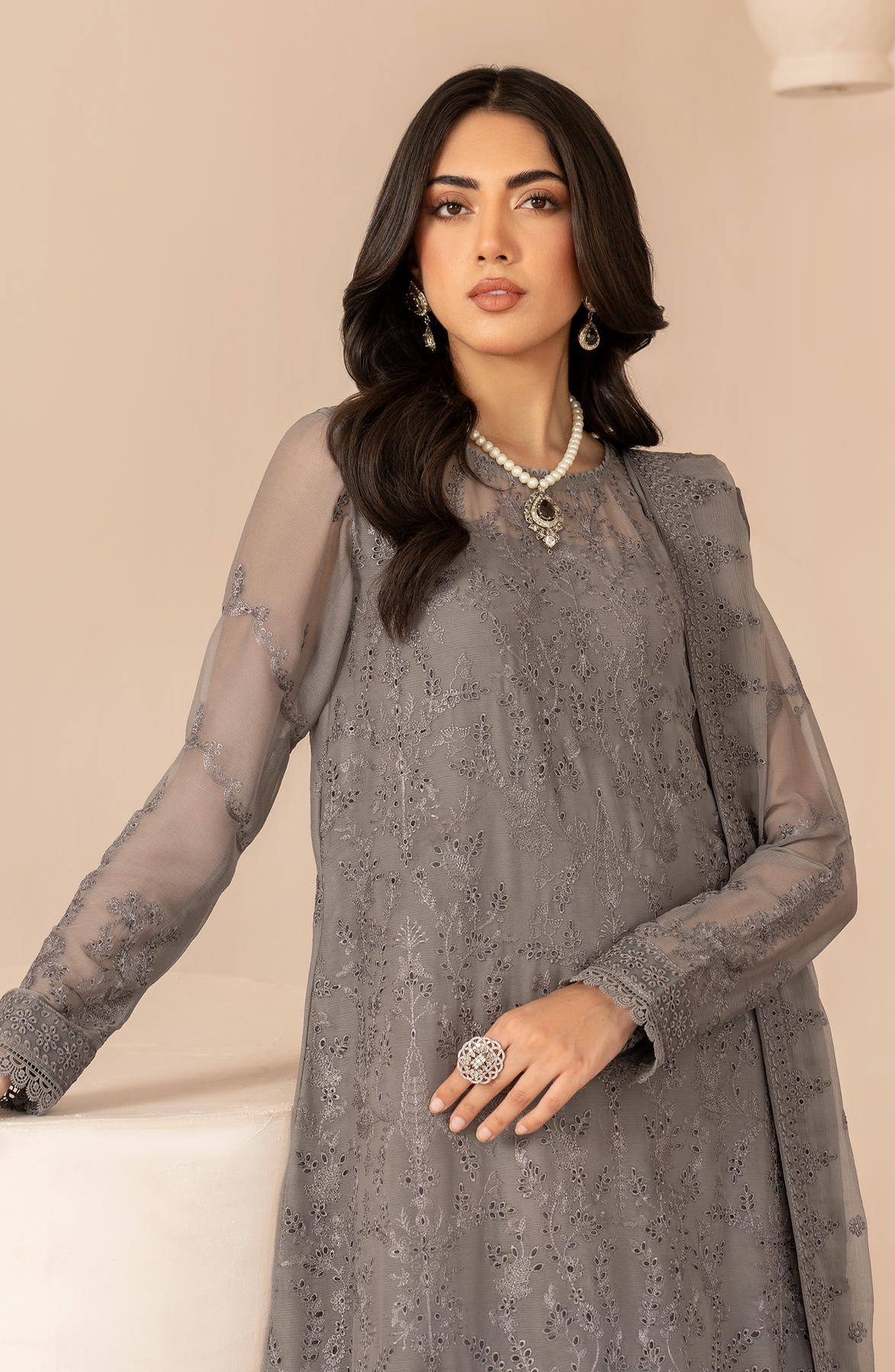 Zarif | Chiffon Edit | ZL 05 AYMAH - House Of Hania