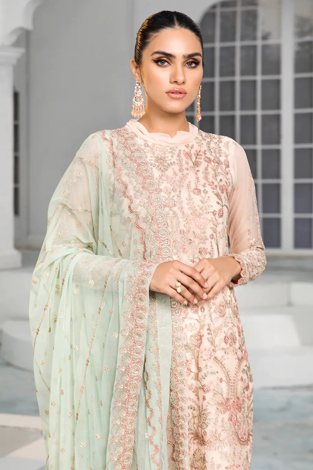 Zarif | DE LUXURY Formals | CORAL - House Of Hania