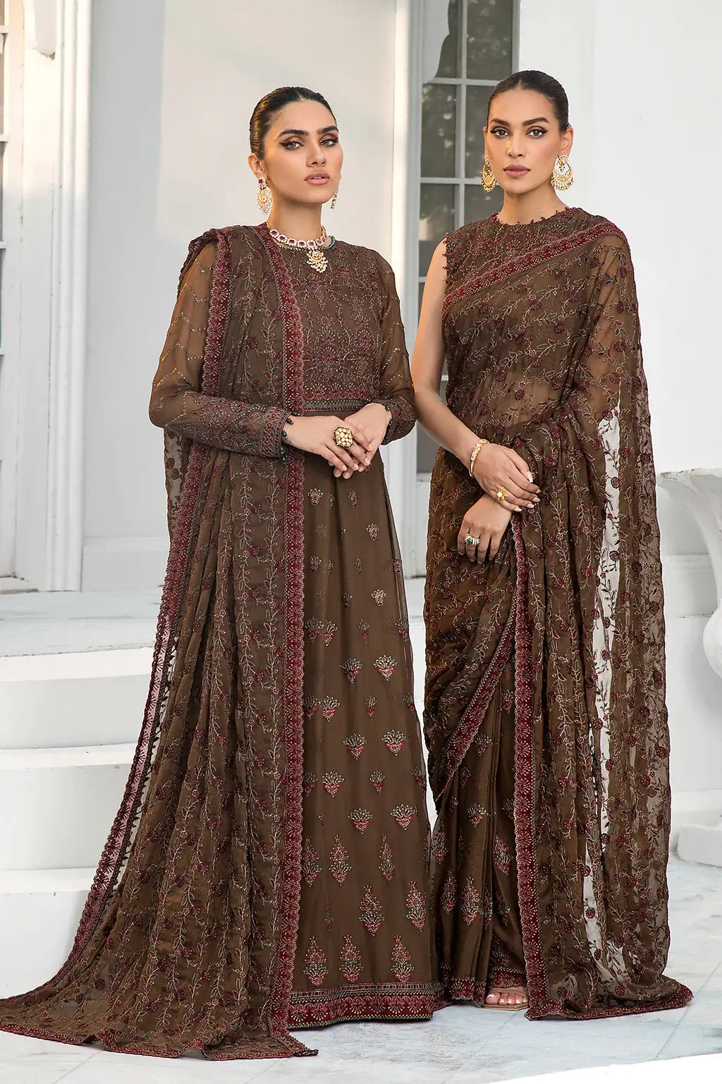 Zarif | DE LUXURY Formals | HAZEL WOOD - House Of Hania