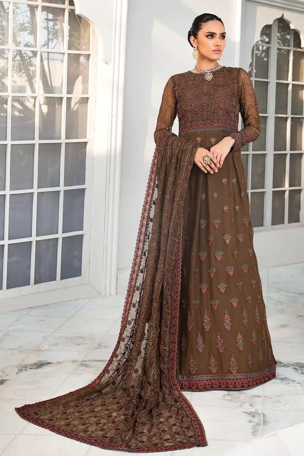 Zarif | DE LUXURY Formals | HAZEL WOOD - House Of Hania