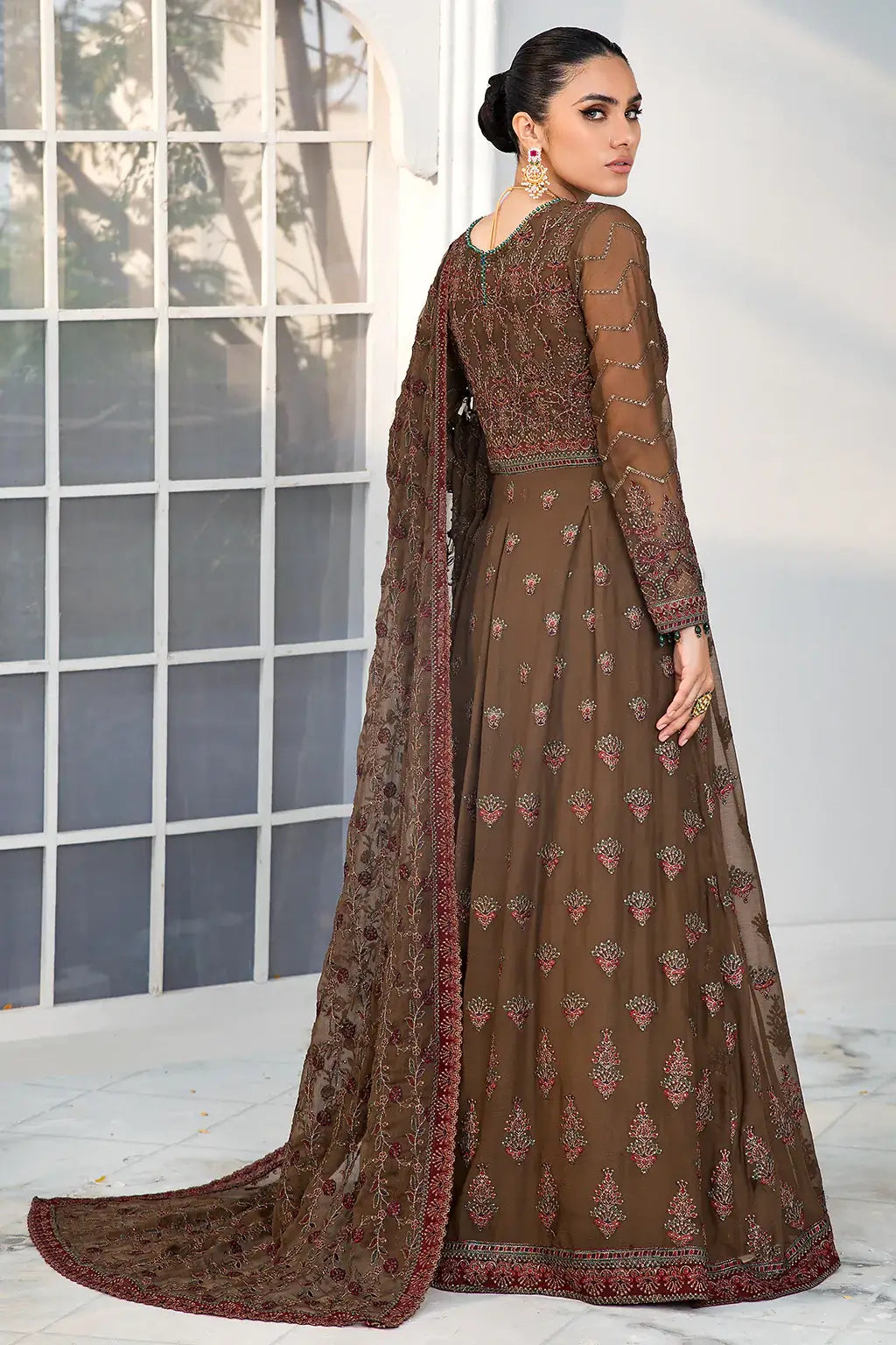 Zarif | DE LUXURY Formals | HAZEL WOOD - House Of Hania