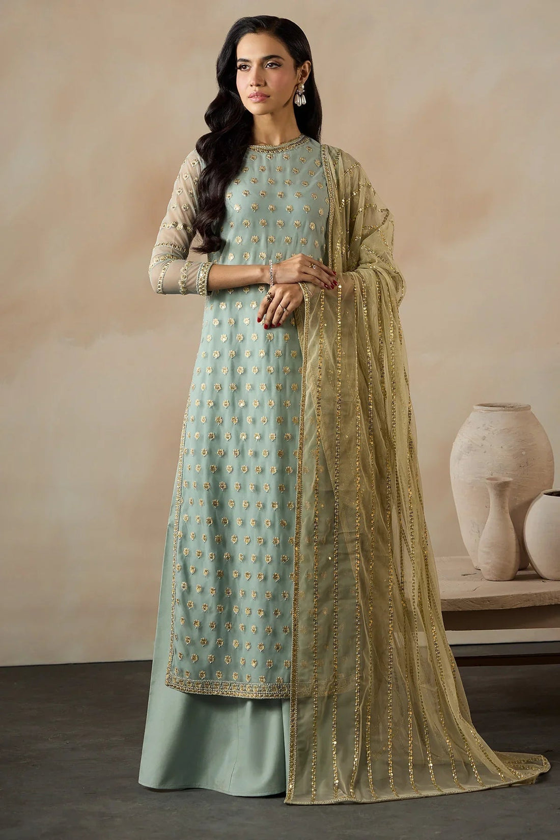 Zarif | Dharkash Formals | ZRF-DK-02 AZHARA - House Of Hania