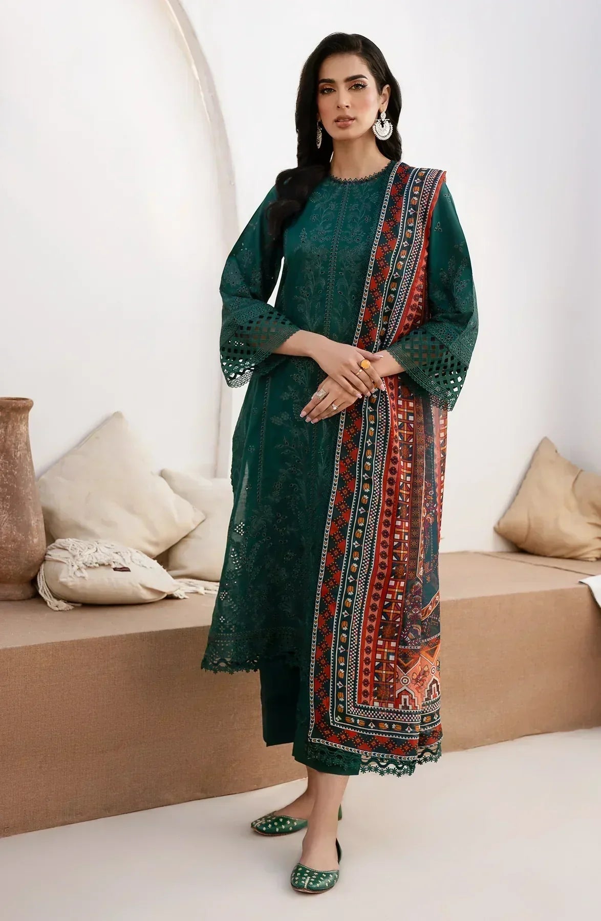Zarif | Eid Lawn 24| ZL 01 MAPLE - House Of Hania