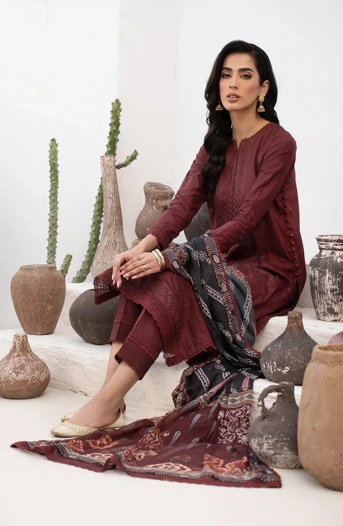 Zarif | Eid Lawn 24| ZL 02 ELVIRA - House Of Hania