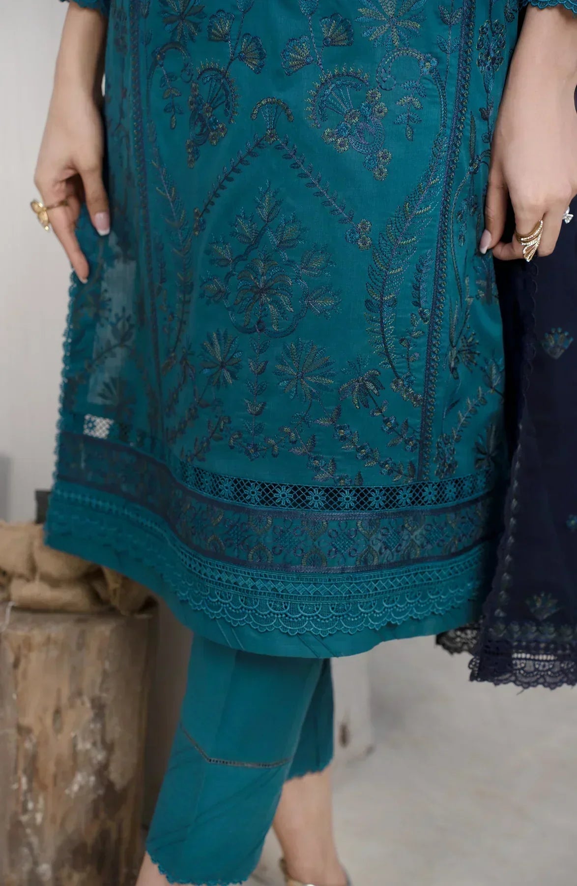 Zarif | Eid Lawn 24| ZL 07 MARINA - House Of Hania