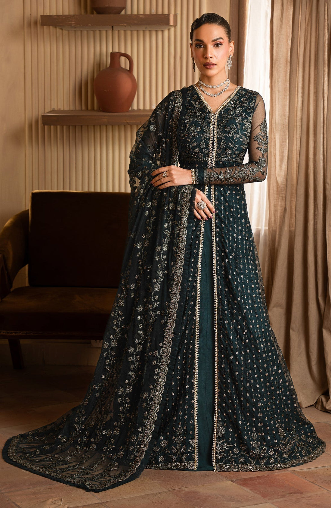 Zarif | Emirah Formals | ZEF 01 ORNA - House Of Hania