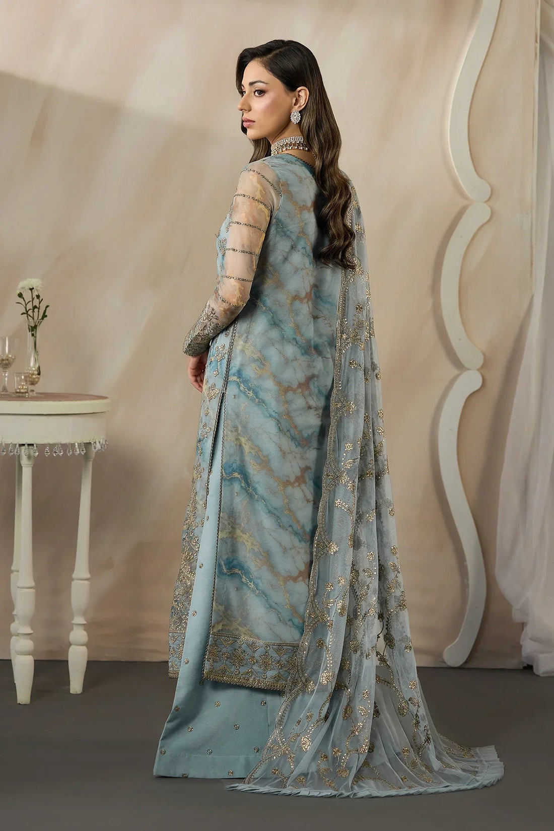 Zarif | Fasana Collection | ZRF-PE-03 DAYAAR - House Of Hania