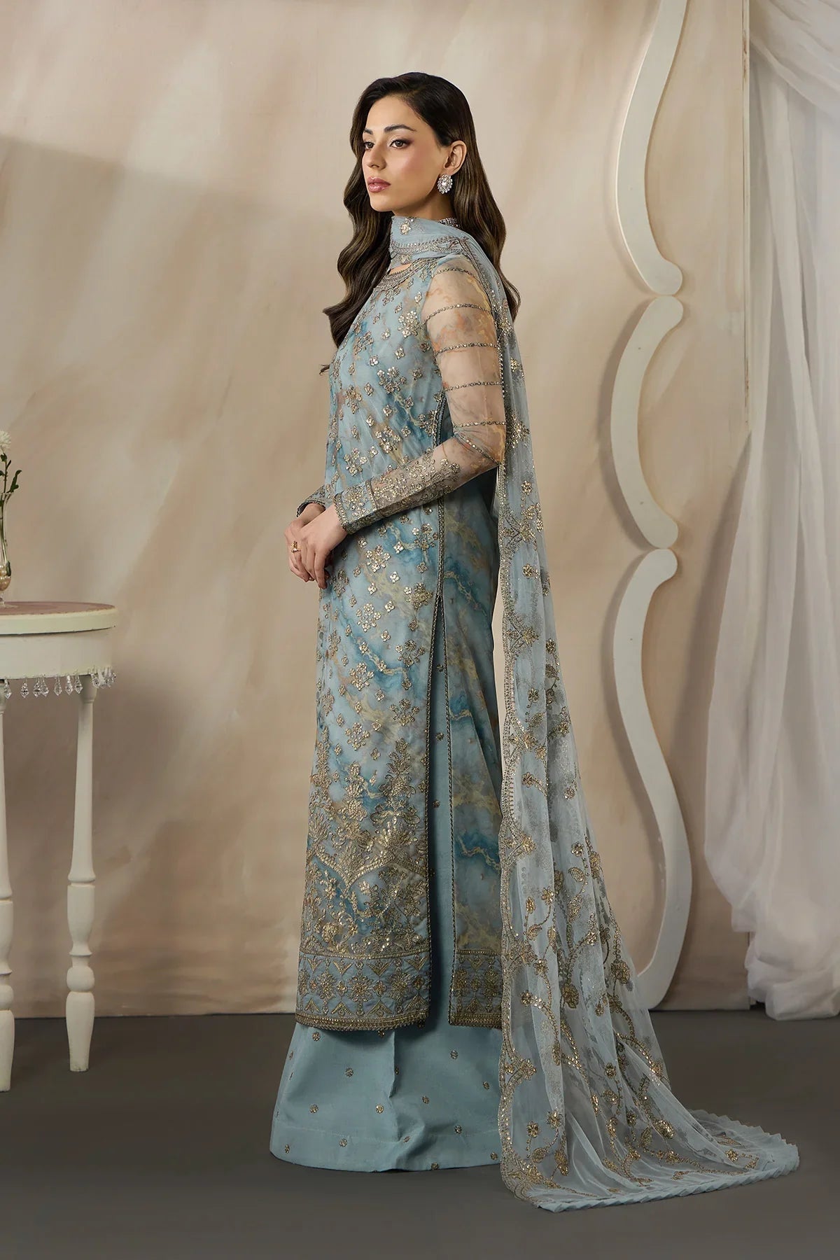 Zarif | Fasana Collection | ZRF-PE-03 DAYAAR - House Of Hania