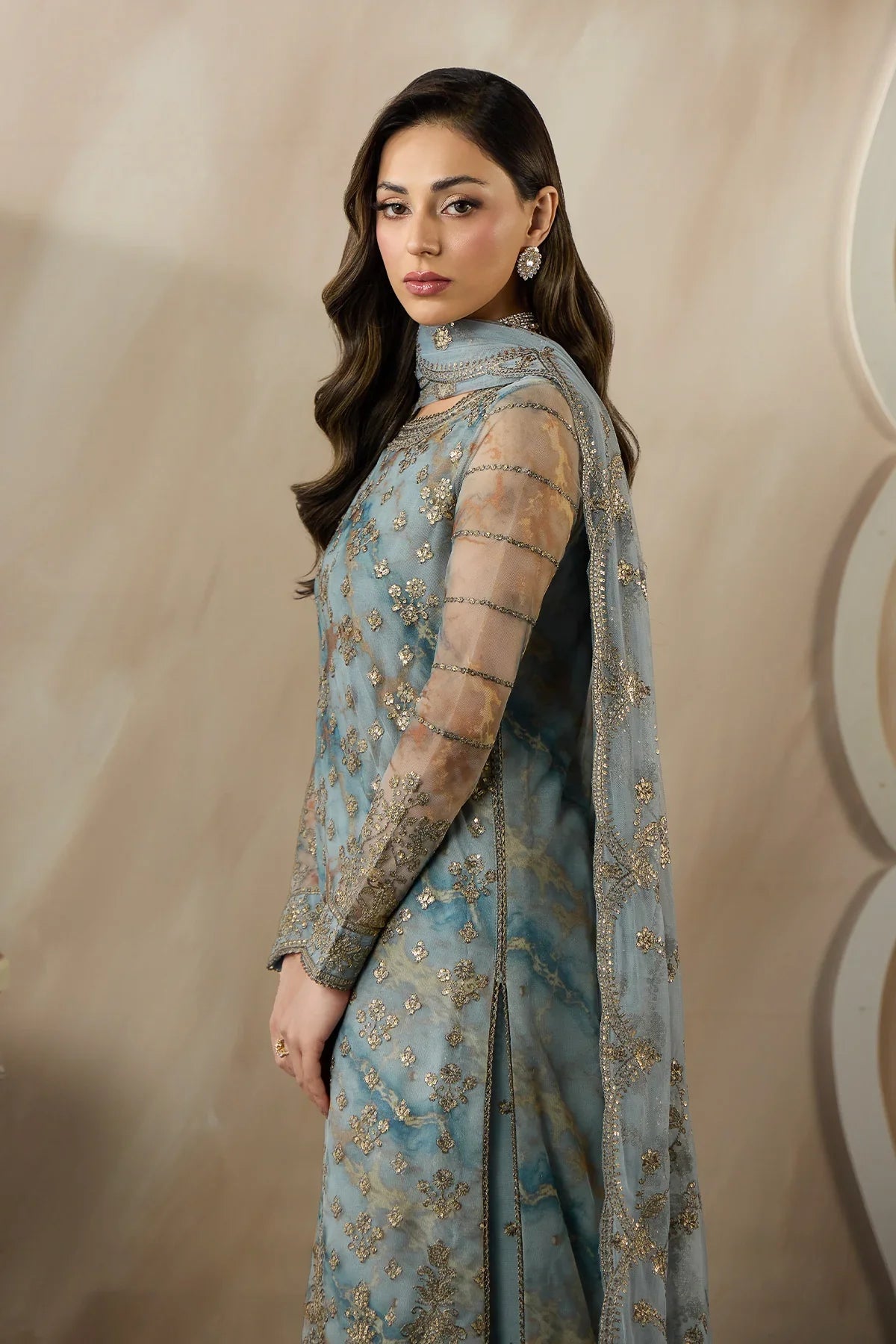 Zarif | Fasana Collection | ZRF-PE-03 DAYAAR - House Of Hania