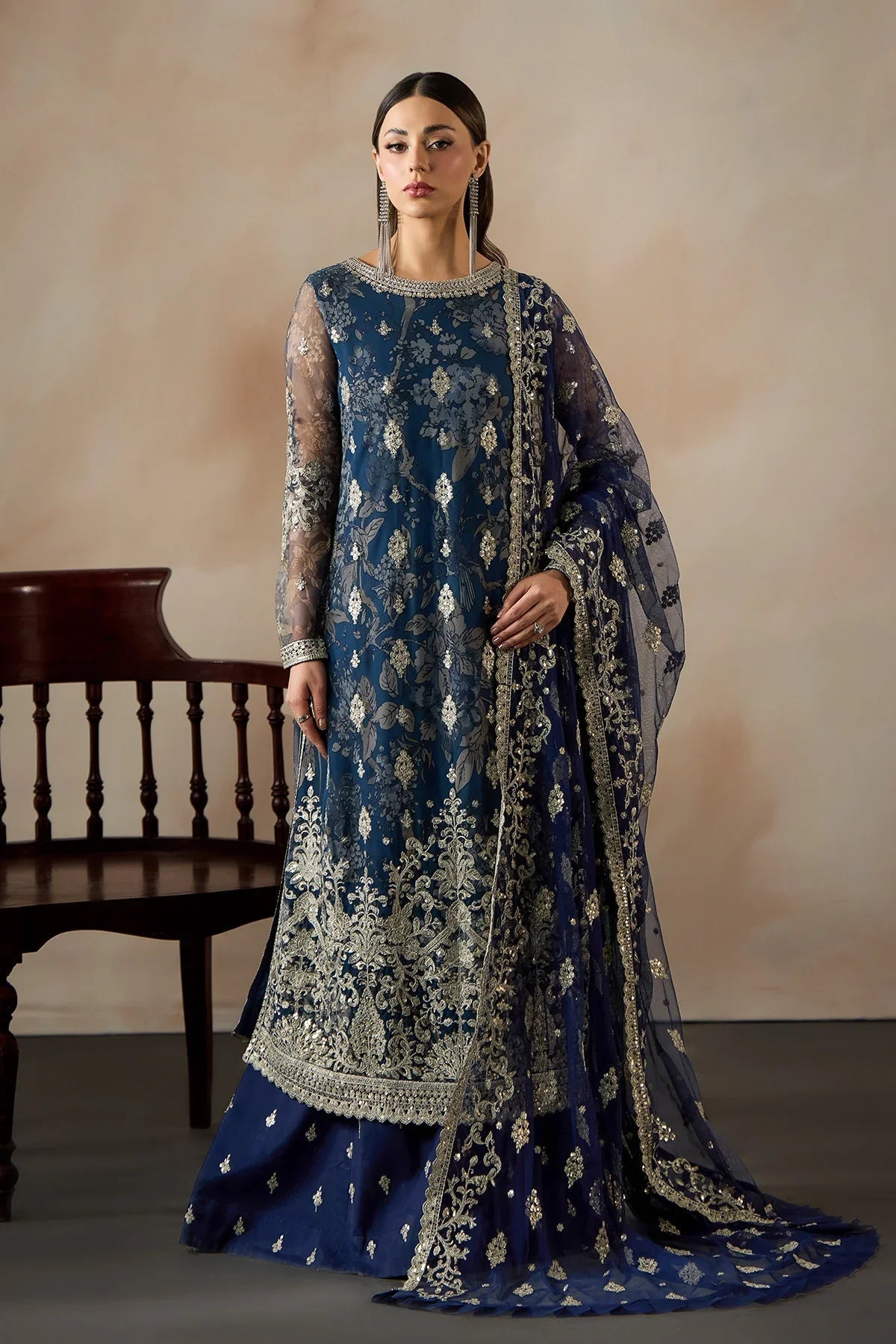 Zarif | Fasana Collection | ZRF-PE-04 VIRSA - House Of Hania