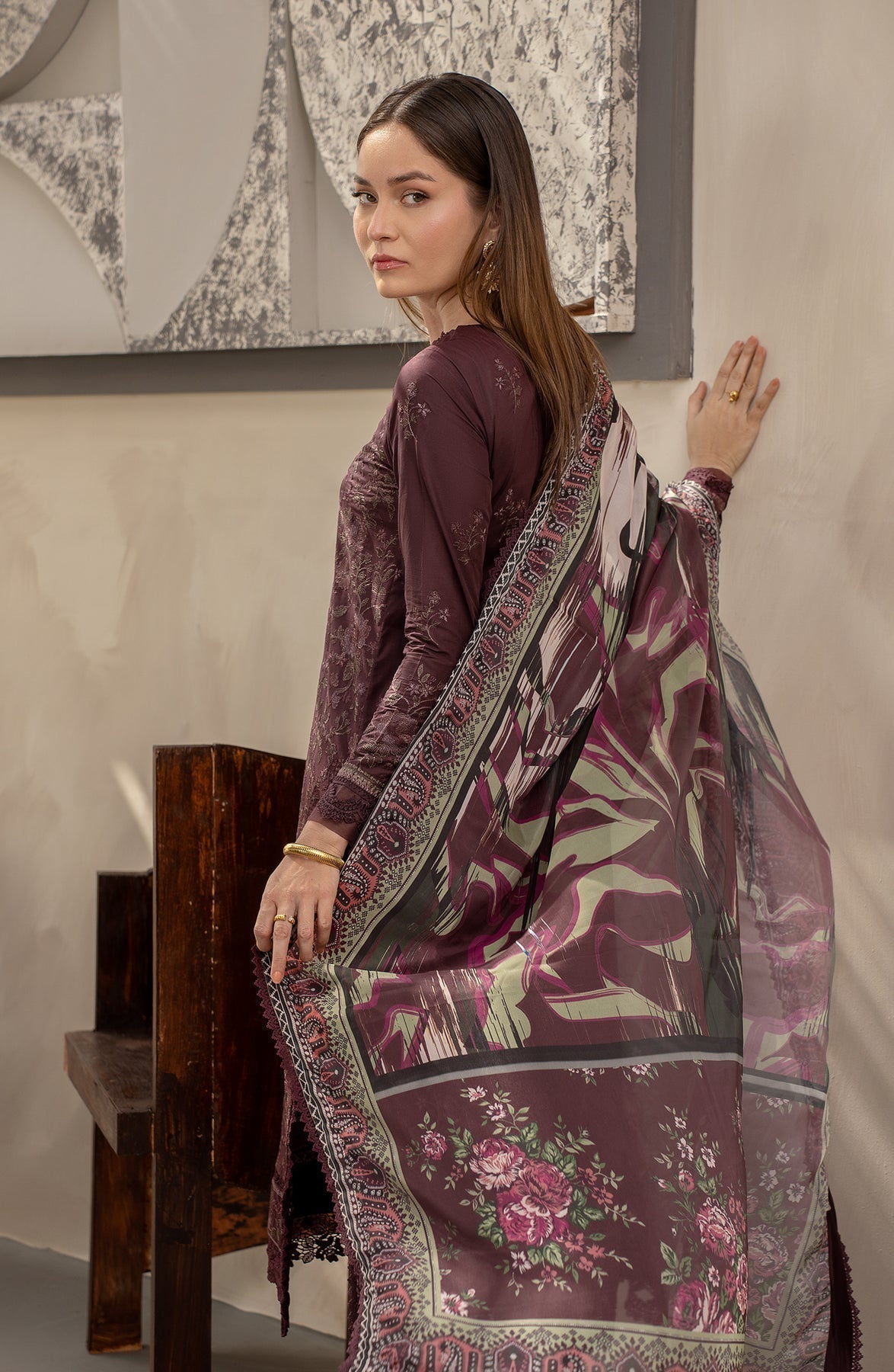 Zarif | Festive Lawn | ZFL 05 MIRAAL - House Of Hania