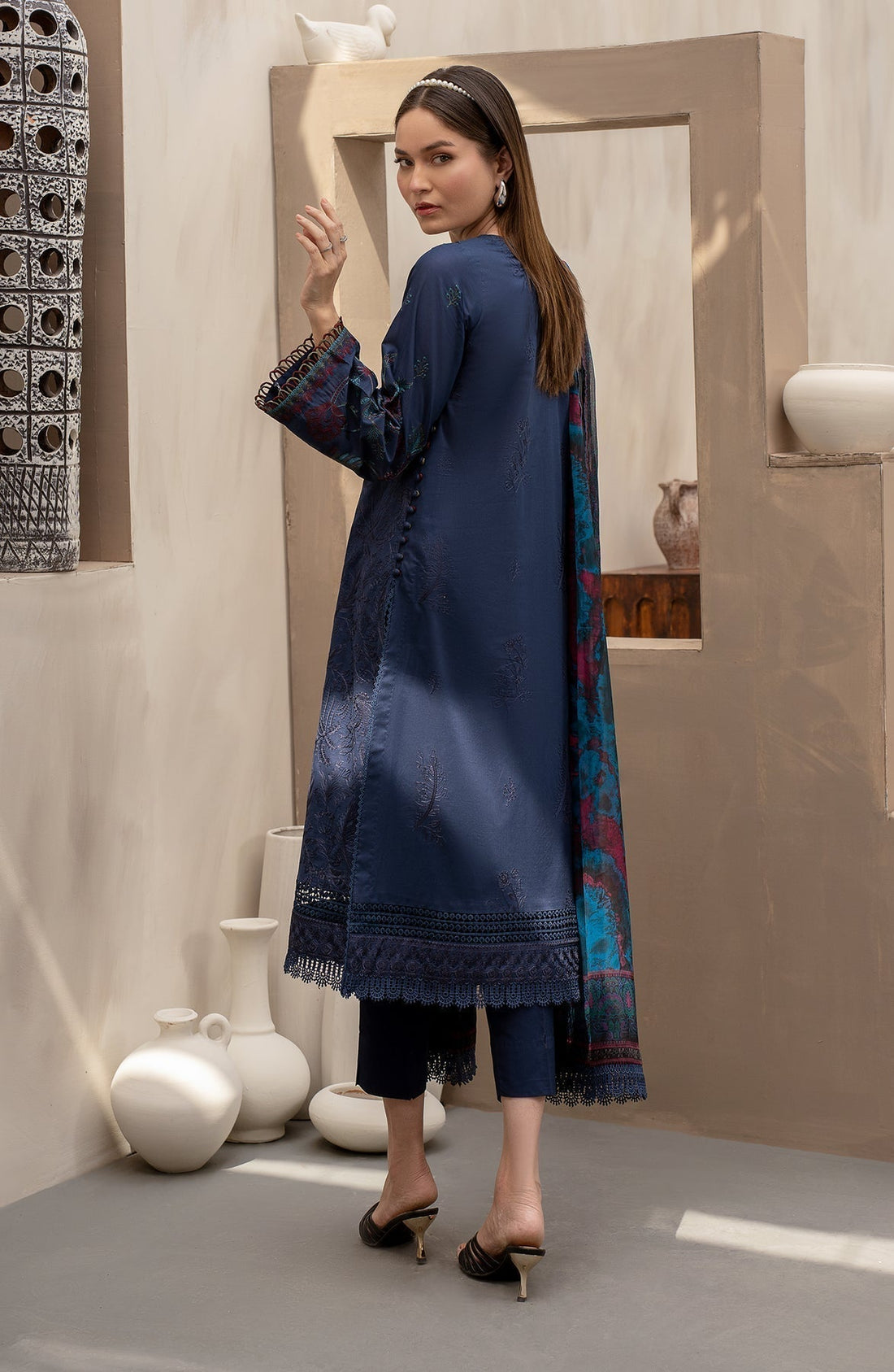 Zarif | Festive Lawn | ZFL 08 SEEMAL - House Of Hania
