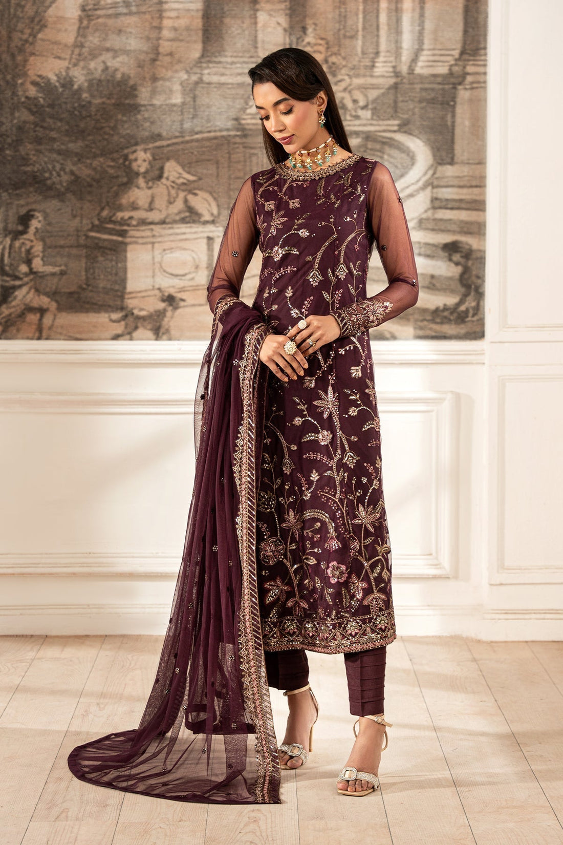 Zarif | Formal Edit 25 | ZFE-06 DAHLIA - House Of Hania