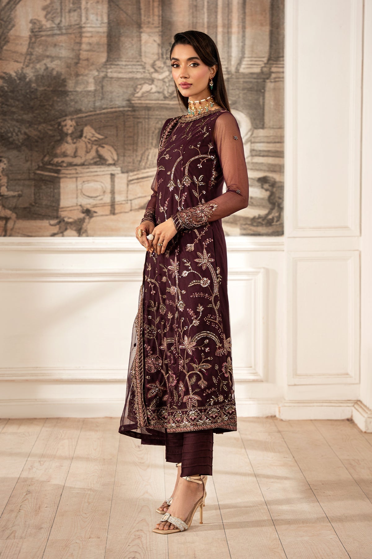 Zarif | Formal Edit 25 | ZFE-06 DAHLIA - House Of Hania