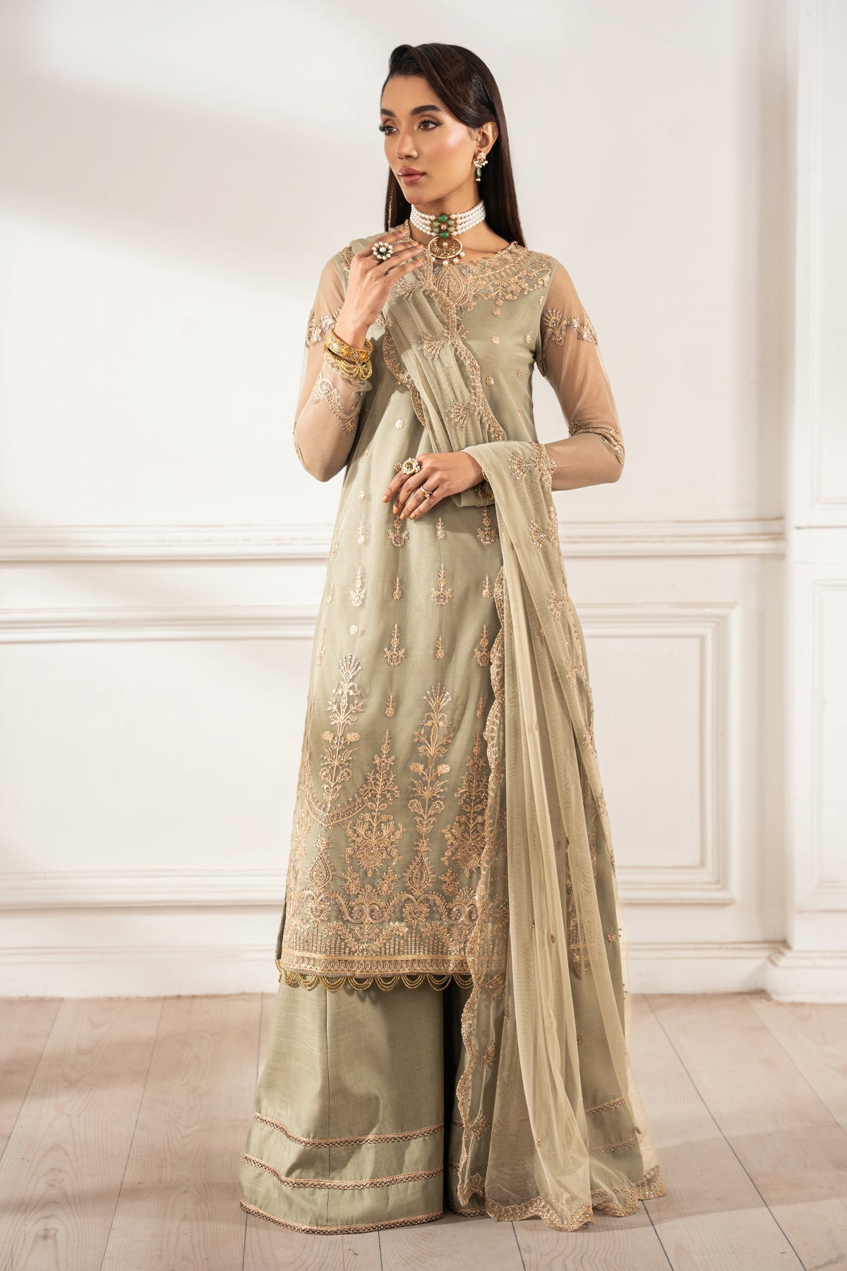 Zarif | Heer Formals | Z-01 LEILA - House Of Hania