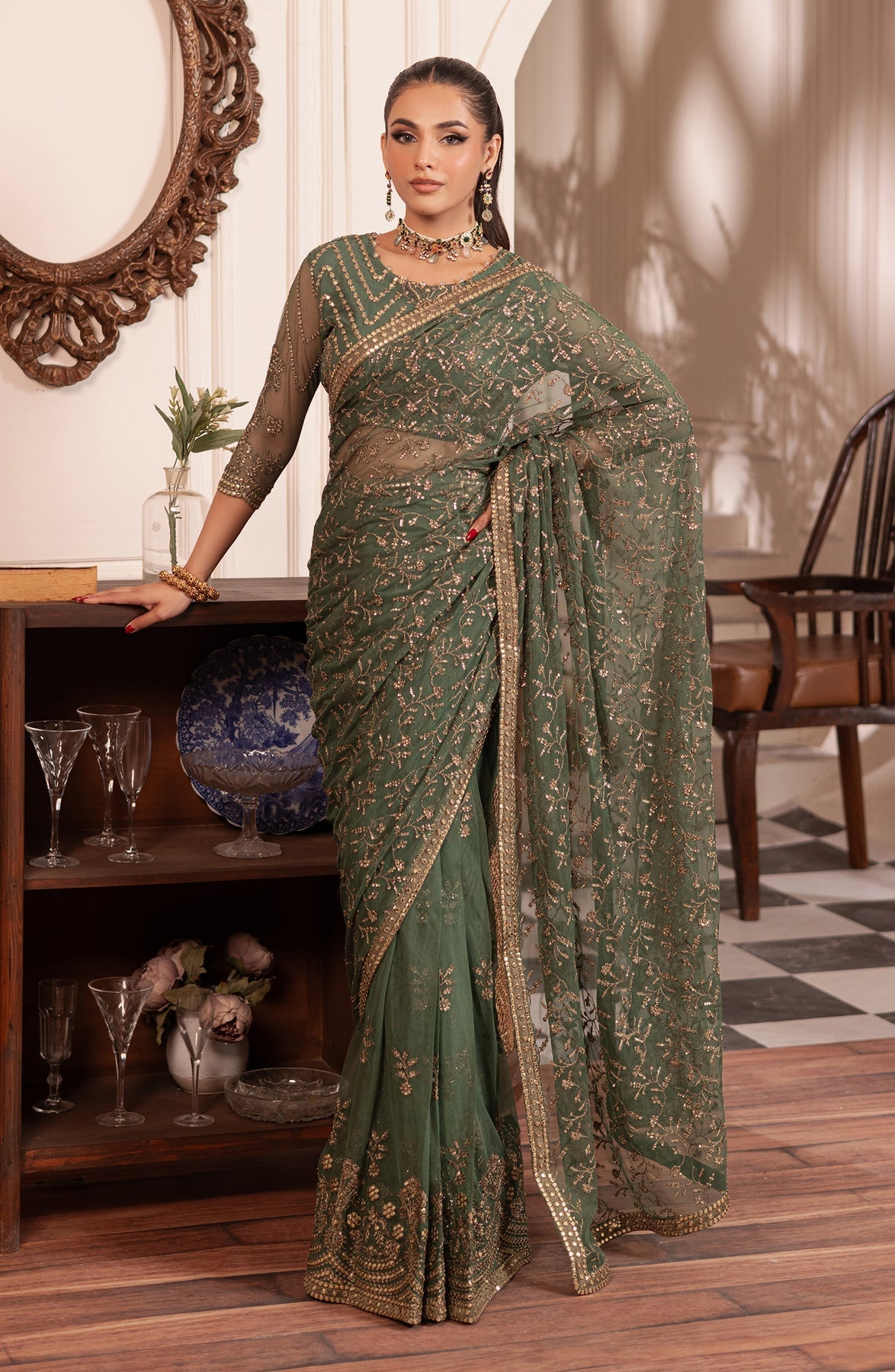 Zarif | Inayat Wedding Formals |  ZRI 04 SHABAB - House Of Hania