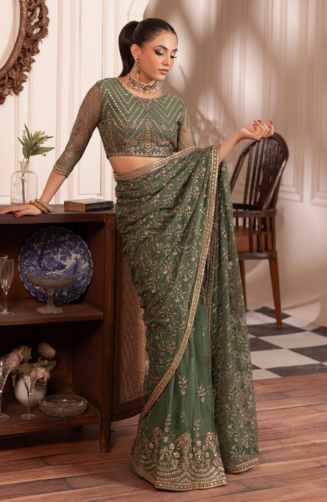 Zarif | Inayat Wedding Formals |  ZRI 04 SHABAB - House Of Hania