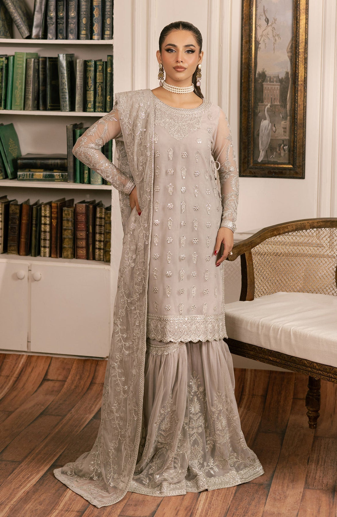 Zarif | Inayat Wedding Formals |  ZRI 05 DHANAK - House Of Hania