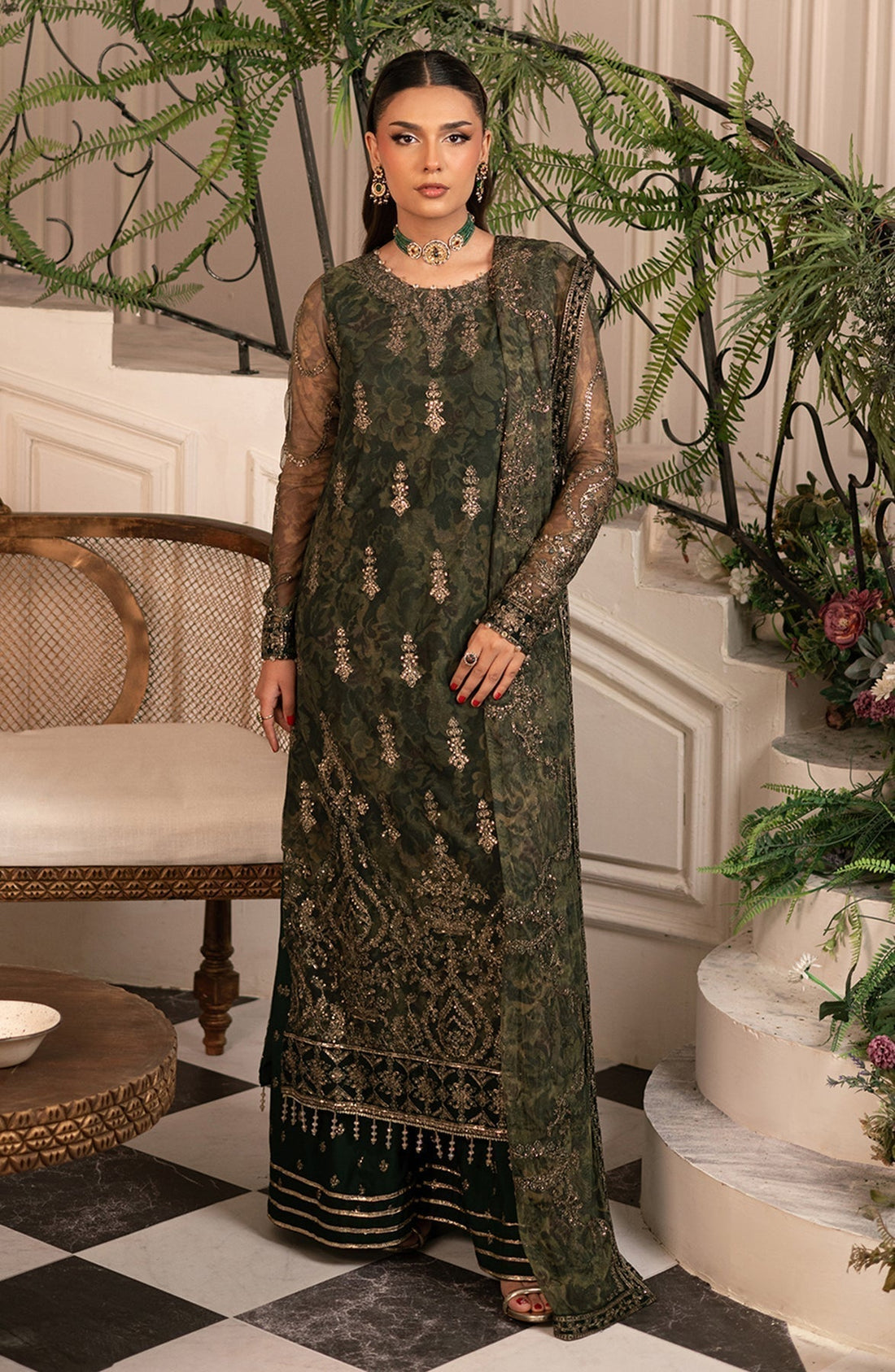 Zarif | Inayat Wedding Formals |  ZRI 06 FITOOR - House Of Hania