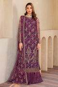 Zarif | Iris Printed Embroidered Edit 24 |  SALVIA - House Of Hania