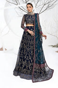 Zarif | LA CELESTE LUXURY Formals | ZLC 01 BLUEBERRY - House Of Hania