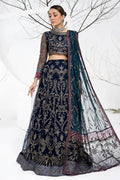 Zarif | LA CELESTE LUXURY Formals | ZLC 01 BLUEBERRY - House Of Hania