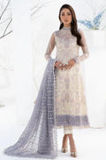 Zarif | LA CELESTE LUXURY Formals | ZLC 02 PEARL WHITE - House Of Hania