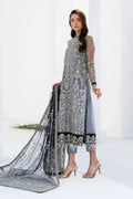 Zarif | LA CELESTE LUXURY Formals | ZLC 05 ASH Black - House Of Hania