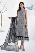 Zarif | LA CELESTE LUXURY Formals | ZLC 05 ASH GREY - House Of Hania
