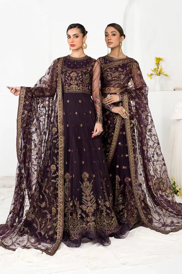 Zarif | LA CELESTE LUXURY Formals | ZLC 06 LAVENDER - House Of Hania