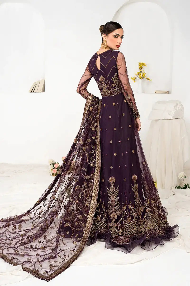 Zarif | LA CELESTE LUXURY Formals | ZLC 06 LAVENDER - House Of Hania