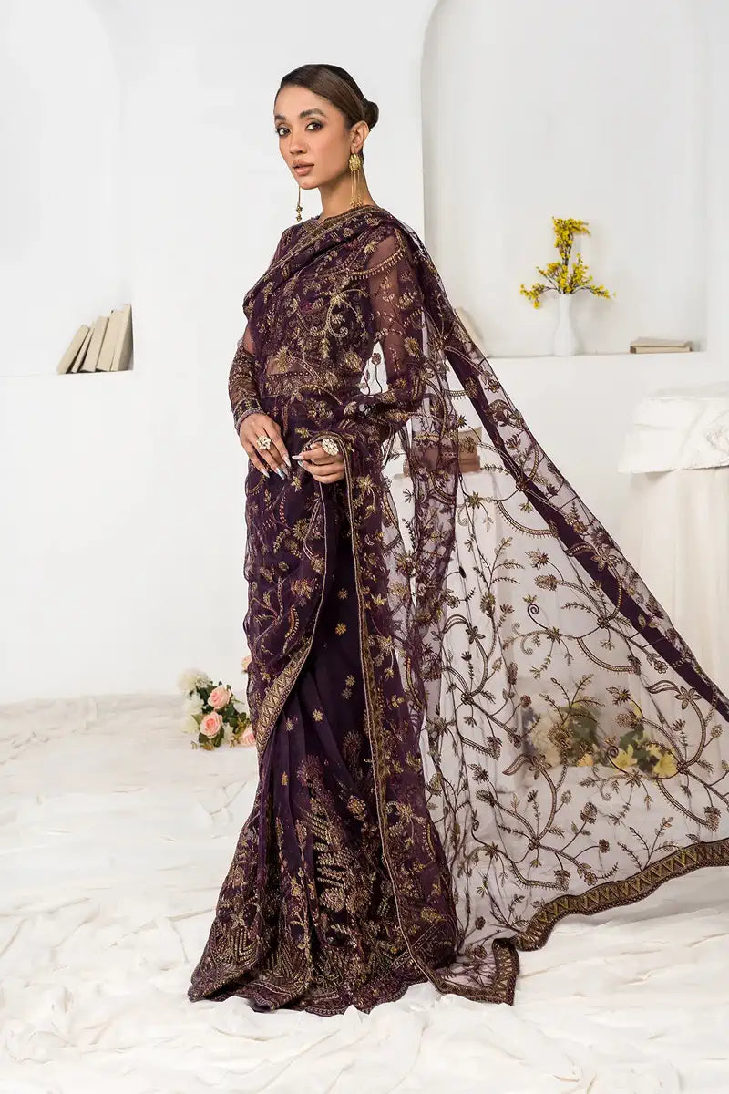 Zarif | LA CELESTE LUXURY Formals | ZLC 06 LAVENDER - House Of Hania