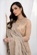 Zarif | LA CELESTE LUXURY Formals | ZLC 07 SAND GLOW - House Of Hania