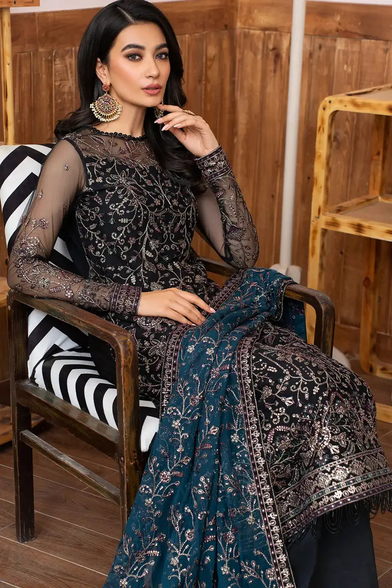 Zarif | Meeral Formals | ZLM 02 ZIMMEL - House Of Hania