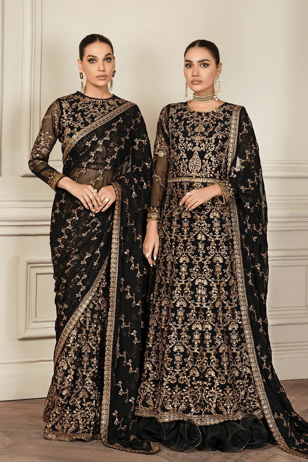 Zarif | Mehroz Formals | Black Ruby - House Of Hania