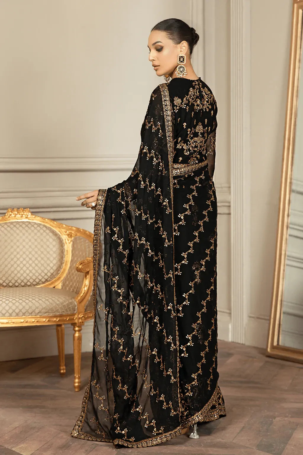 Zarif | Mehroz Formals | Black Ruby - House Of Hania