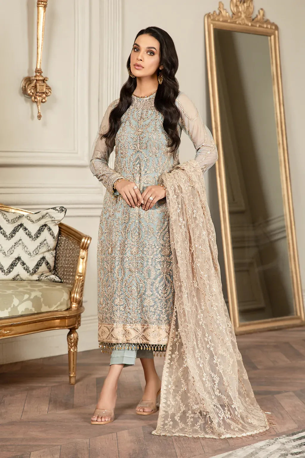 Zarif | Mehroze Formals 2022 | Iceberg - House Of Hania