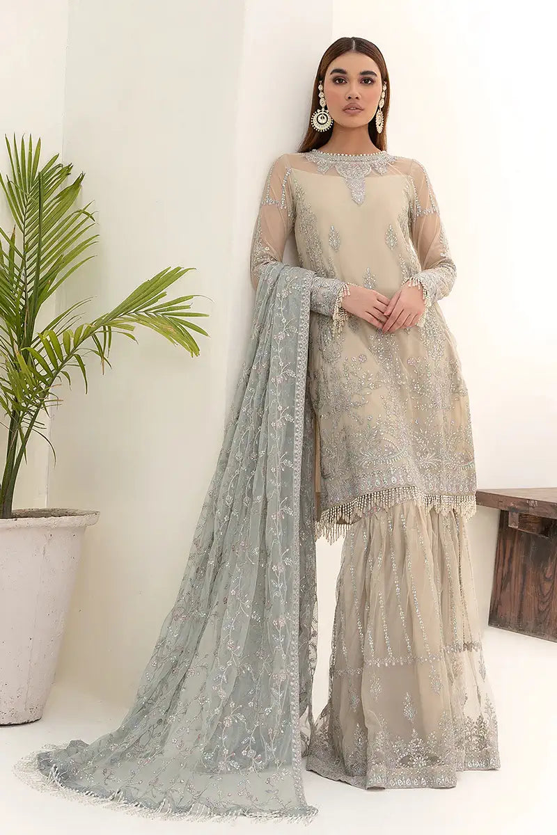 Zarif | Nazneen Formals | ZN 04 MOON LIGHT - House Of Hania