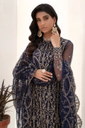 Zarif | Nazneen Formals | ZN 09 DEEP PINE - House Of Hania