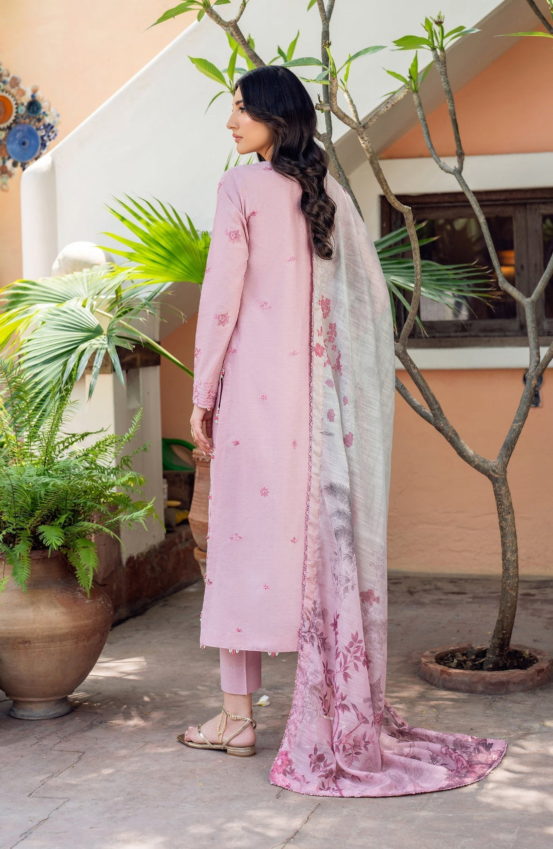 Zarif | Nura Textured Lawn 25 | JEEM - House Of Hania
