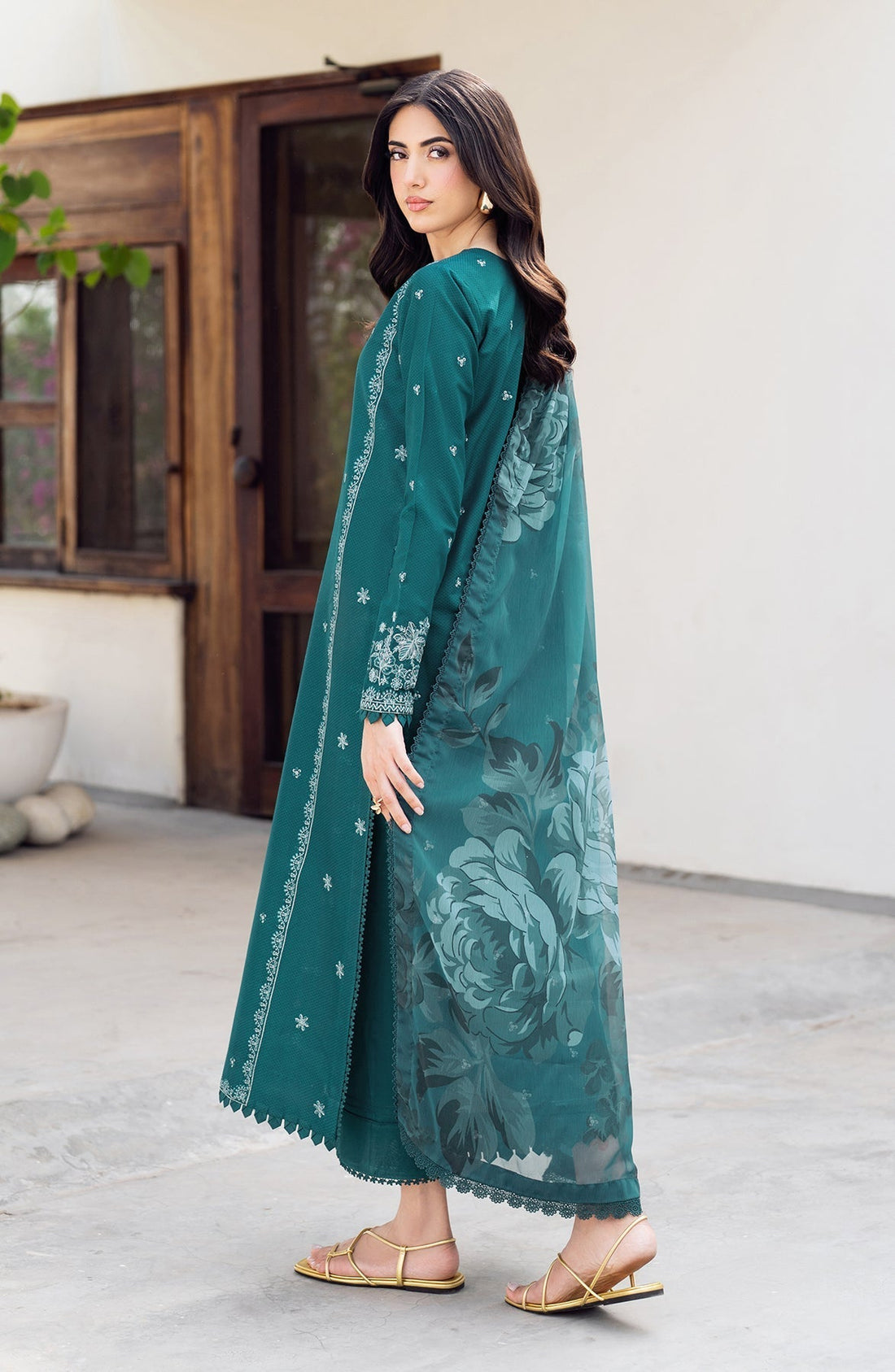 Zarif | Nura Textured Lawn 25 | NUSA - House Of Hania
