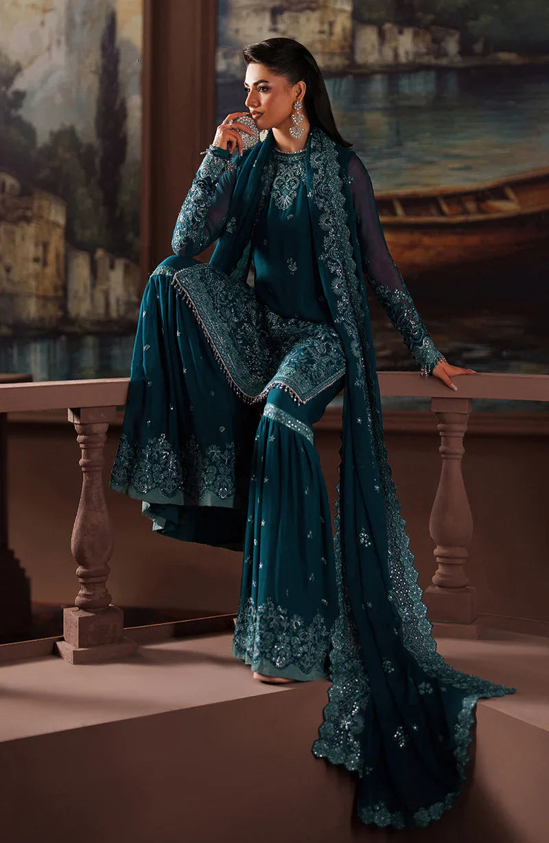 Zarif | Premium Chiffon | ZRF-PRC-03 KATE - House Of Hania