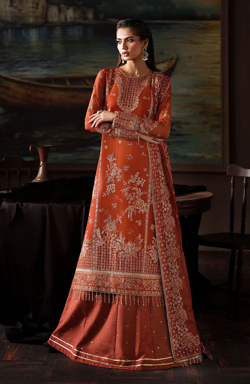 Zarif | Premium Chiffon | ZRF-PRC-07 ELEONORE - House Of Hania