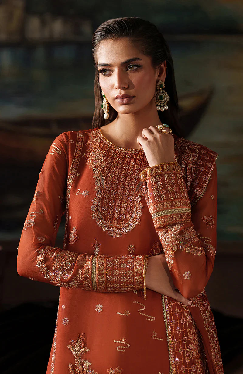 Zarif | Premium Chiffon | ZRF-PRC-07 ELEONORE - House Of Hania