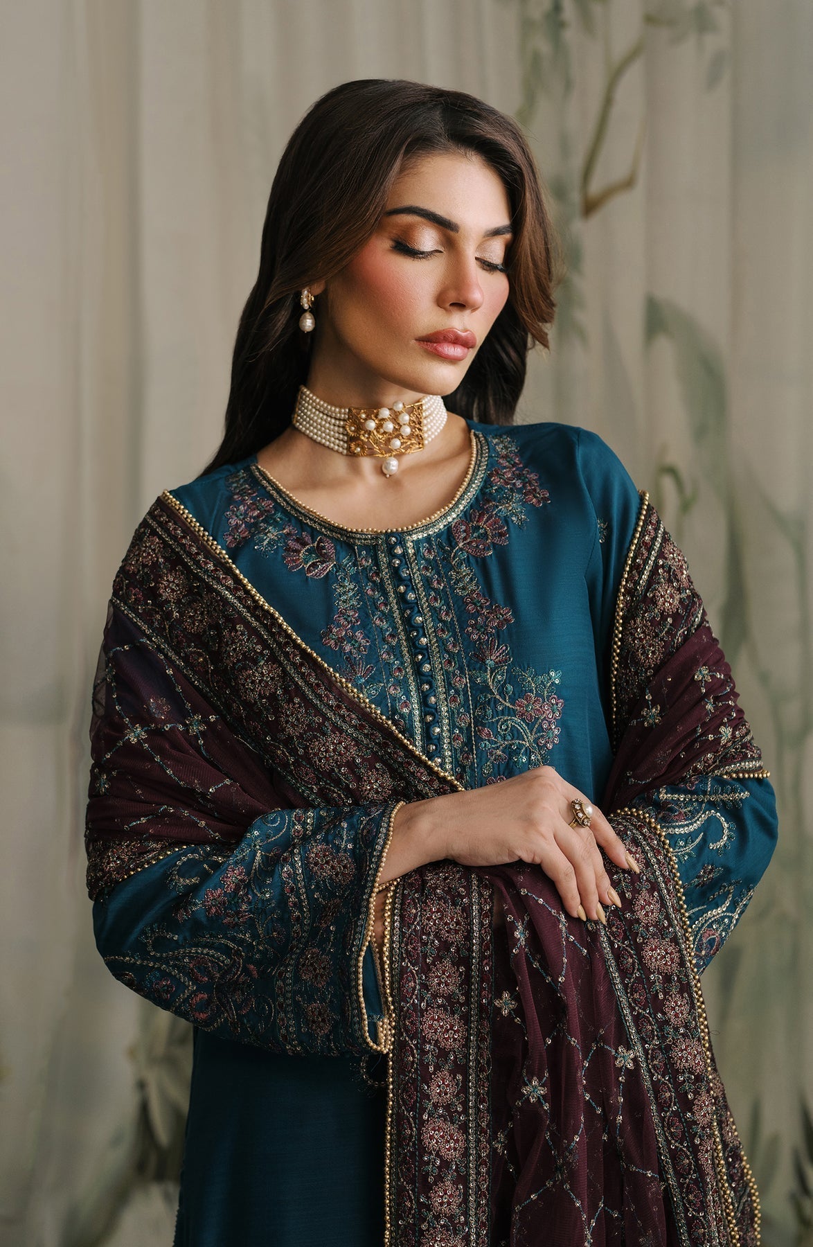 Zarif | Raw Silk | ZRF-RW-03 REENA - House Of Hania