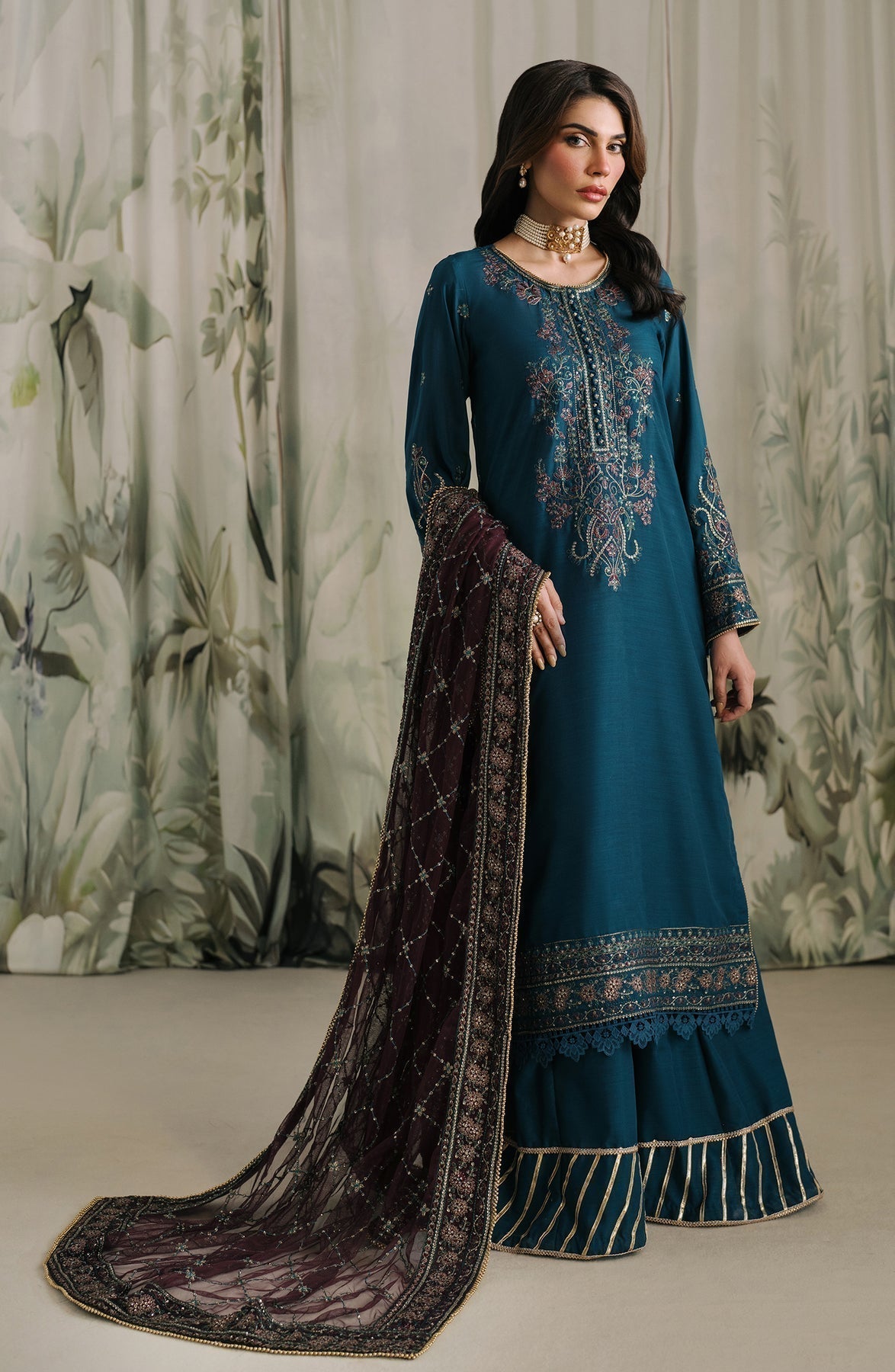 Zarif | Raw Silk | ZRF-RW-03 REENA - House Of Hania
