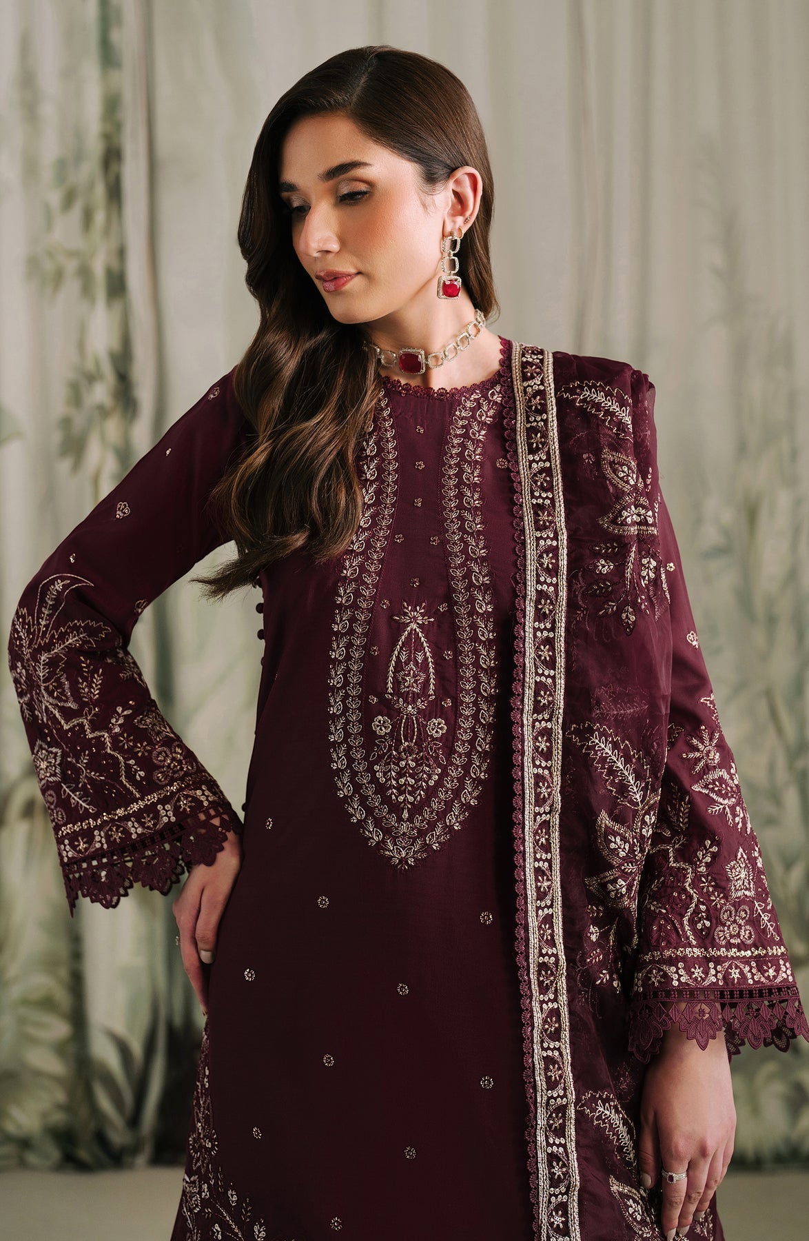 Zarif | Raw Silk | ZRF-RW-04 LIANA - House Of Hania