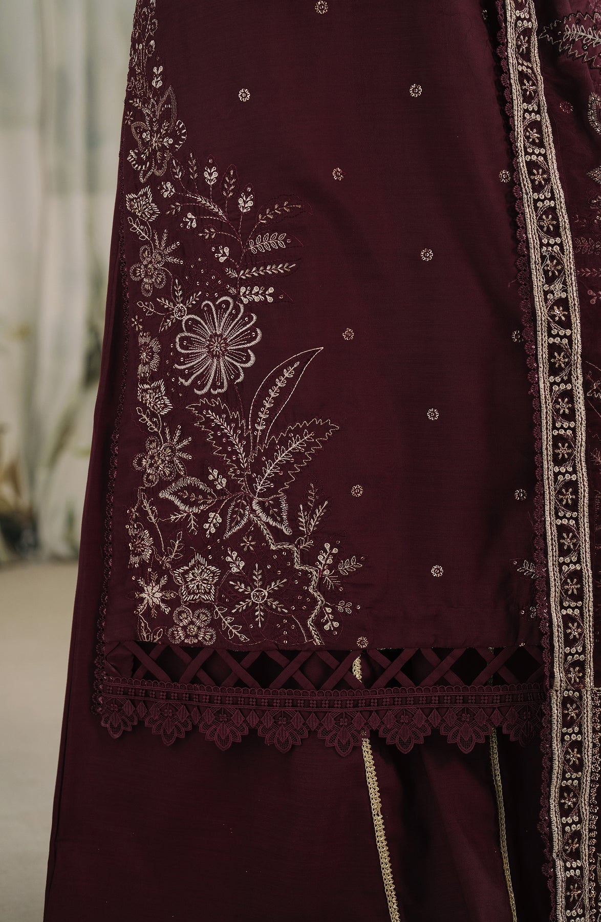 Zarif | Raw Silk | ZRF-RW-04 LIANA - House Of Hania