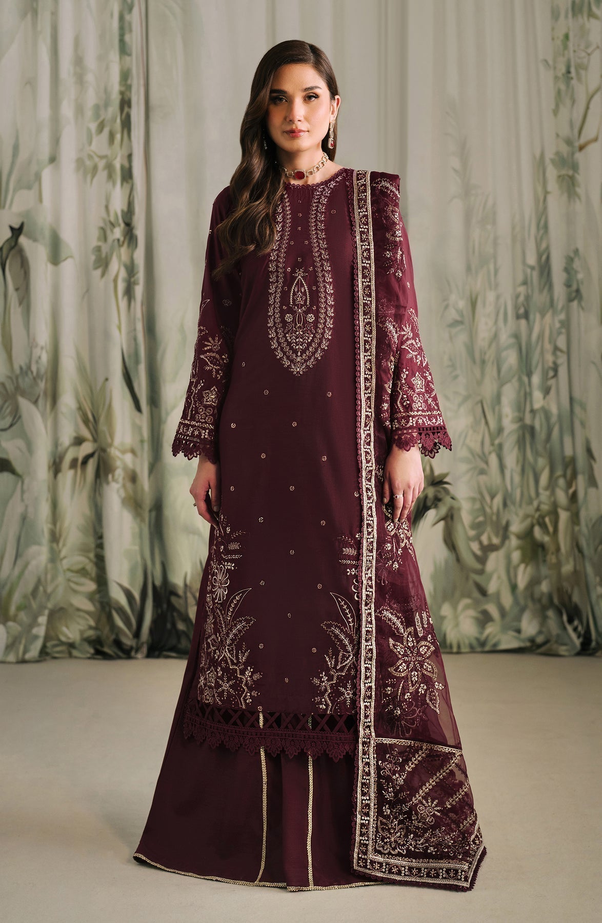 Zarif | Raw Silk | ZRF-RW-04 LIANA - House Of Hania